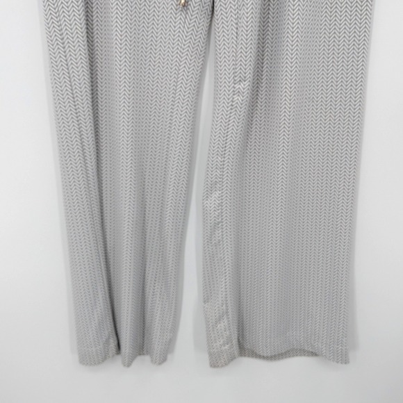 Fairway & Greene Gray Herringbone Stretch Lounge Pants Golf Athleisure Size L - Picture 7 of 8